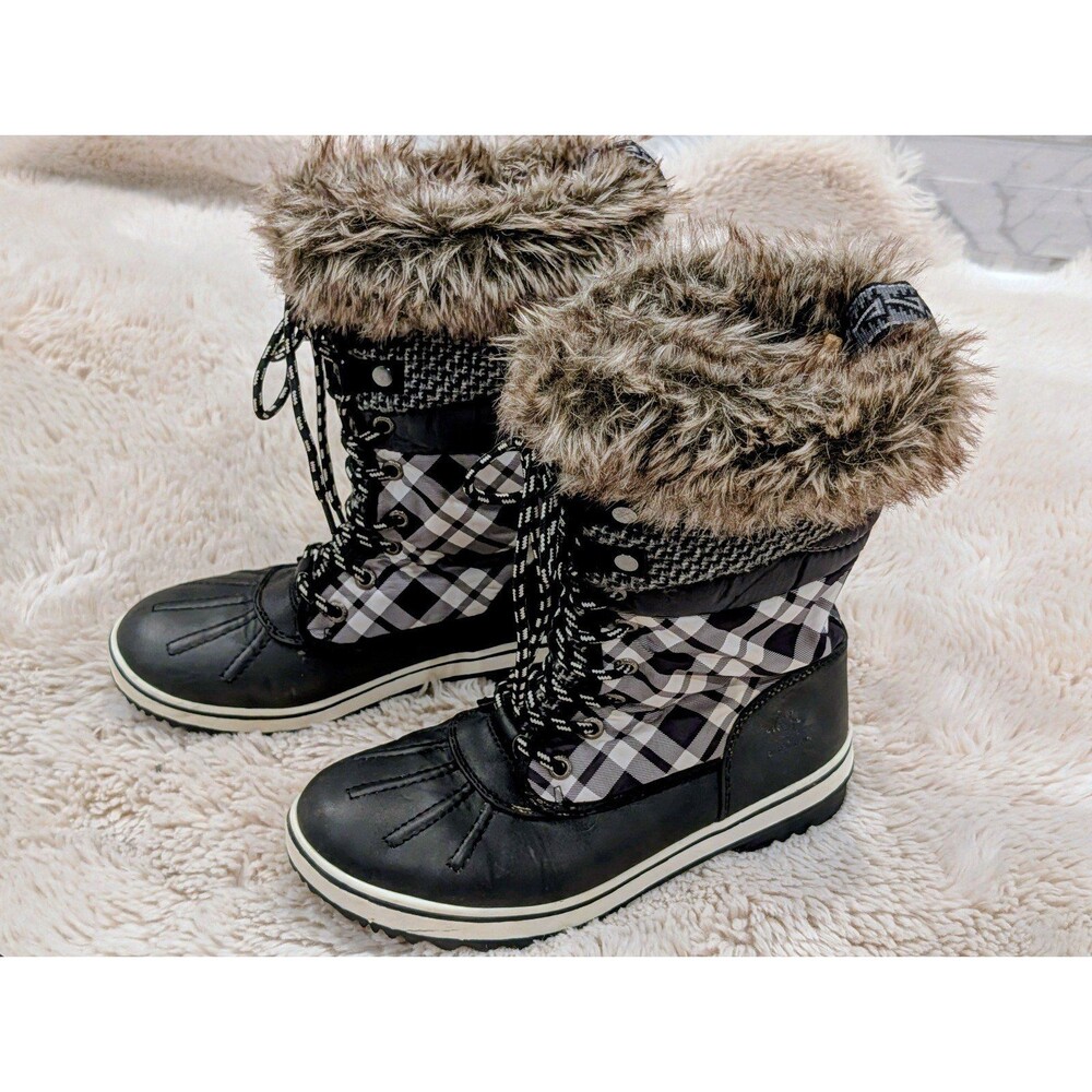 GlobalWin Women's Winter Snow Boots 7. 5